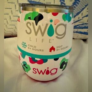 Swig hot/cold party animal 14 oz tumbler - new - inc lid